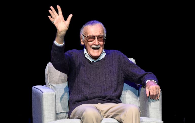 El estadounidense Stan Lee, el padre de los cómics modernos, falleció el este lunes a los 95 años. En una imagen de agosto de 2017 en Beverly Hills.