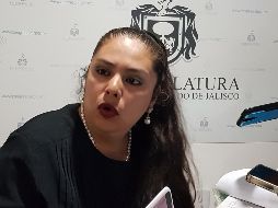 Perla Ávila indicó que en lo que se soluciona el problema del pozo, se debe de abastecer de líquido a la población. EL INFORMADOR / R. Rivas