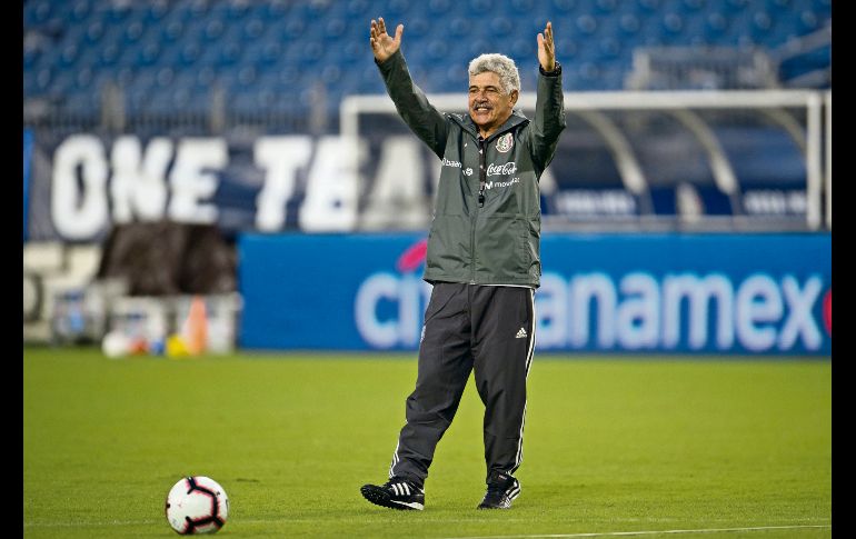 Ante Argentina, Ricardo Ferretti dirigirá sus últimos dos partidos como técnico interino de la Selección mexicana. MEXSPORT