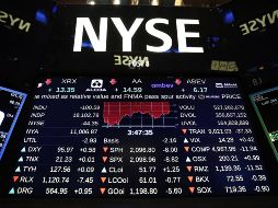El NYSE Composite sube 24.05 puntos, colocándose en 12 mil 367.56 unidades. AFP / ARCHIVO