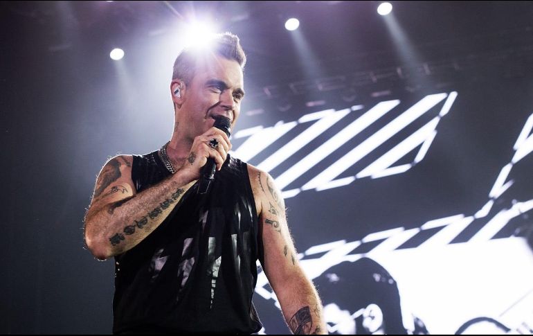 Robbie Williams actualmente realiza su exitoso tour mundial 