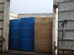 Autoridades informan que lo asegurado quedó a disposición del representante social de la federación, quien continúa con la carpeta de investigación por comisión del delito de posesión ilícita de hidrocarburo. EL INFORMADOR / ARCHIVO