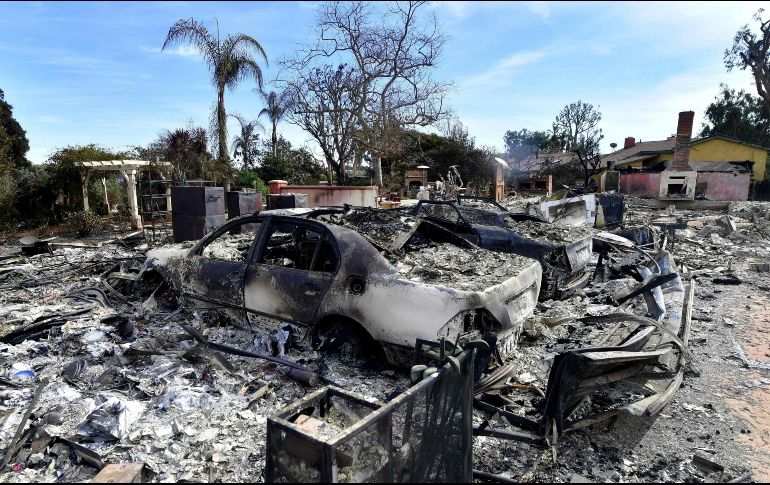 Este incendio es el más mortífero de la historia del estado, además del más destructivo al haber arrasado con ocho mil 917 edificios. AFP/F. Brown