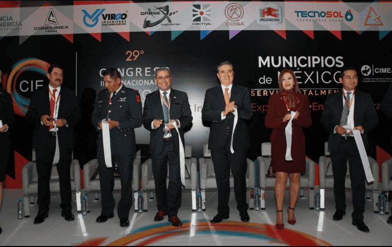 Este miércoles se inauguró el 29 Congreso Internacional de Energía, organizado por el CIMEJ, el cual se celebrará del 14 al 16 de noviembre en la Expo Guadalajara. EL INFORMADOR/ J. Armendáriz