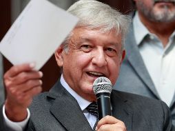 López Obrador anunció que la consulta ciudadana sobre el proyecto se realizará el 24 y 25 de noviembre. NTX/ARCHIVO