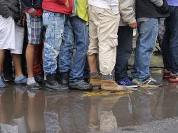 Actualmente, en la ciudad fronteriza de Nogales hay más de 60 familias esperando su turno para solicitar asilo político. NTX/G. Granados