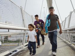 Unos 499 migrantes menores de 10 años arribaron al albergue que el Gobierno del Estado habilitó en Zapopan. EL INFORMADOR / F. Atilano