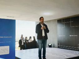 Pablo Errejón destaca que Blue Box ayudó a las startups a pulir su idea de negocios. EL INFORMADOR / A. Gallegos