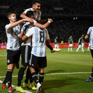 Argentina vence a México en amistoso