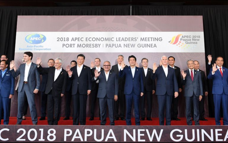 El Foro de Cooperación Económica Asia-Pacífico fundado en 1989 y con sede en Singapur, integra 21 economías que en el 2016 representaban el 39 por ciento de la población del planeta. AFP / S. KHAN
