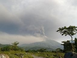 Esta es la quinta erupción en lo que va del año del coloso ubicado a unos 30 kilómetros al sur de la capital del país centroamericano. NTX / ARCHIVO