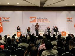 Castañeda sostuvo que, a diferencia de otros partidos, Movimiento Ciudadano es una expresión abierta donde no se obliga a nadie a filiarse. TWITTER / @ClementeCH