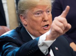 La Casa Blanca advirtió que, si no se cumplen estas normas, los periodistas verán cómo se les suspenden las acreditaciones de prensa. AFP / ARCHIVO