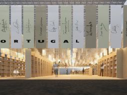 Ayer comenzó el montaje del pabellón del país invitado a esta edición de la Feria Internacional de Libro de Guadalajara. CORTESÍA