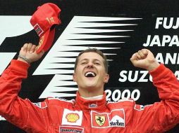 En la entrevista Schumacher afirma que su carrera más emocionante fue el GP Suzuka con Ferrari en el 2000, cuando el piloto ganó la competencia y el campeonato mundial. AFP/ARCHIVO