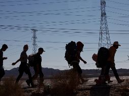 Además, al menos 600 migrantes se desplazan por las carreteras de Sonora. EFE / M. Ascencio