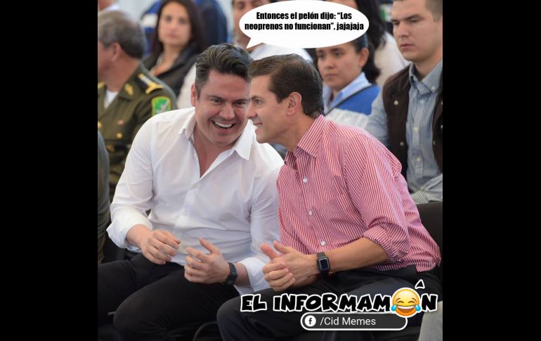 Última visita de Peña Nieto a Jalisco hace brotar los memes