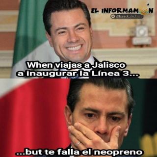 Última visita de Peña Nieto a Jalisco hace brotar los memes