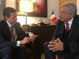 López Obrador informó que, durante el encuentro, se definieron detalles sobre la ceremonia del 1 de diciembre. TWITTER/@lopezobrador_