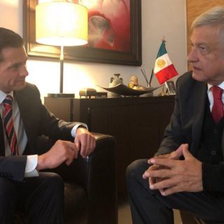 López Obrador se reúne con Peña Nieto
