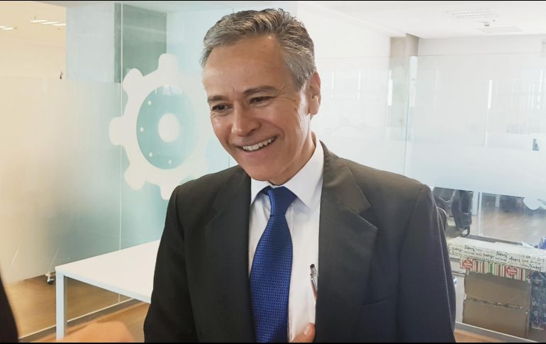 Ernesto Sánchez Proal afirma que buscarán que las empresas jaliscienses compitan a nivel global. EL INFORMADOR/A. Gallegos
