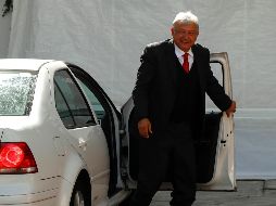 El morenista y su equipo tendrán un acercamiento con el presidente de Grupo Salinas, y con los empresarios de ese corporativo. SUN / Y. Xolalpa