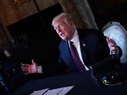 Trump mencionó que cerraría la frontera si ven que la situación es incontrolable y sería hasta que logren controlarla. AFP / M. Ngan