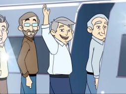 El material se sube a Internet dos días antes de que se realice la consulta ciudadana y muestra al presidente electo y sus colaboradores abordando al Tren Maya. YOUTUBE / Andrés Manuel López Obrador Oficial