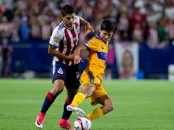 De imponerse a Chivas, Tigres podría colocarse hasta en cuarto lugar general. MEXSPORT/ARCHIVO