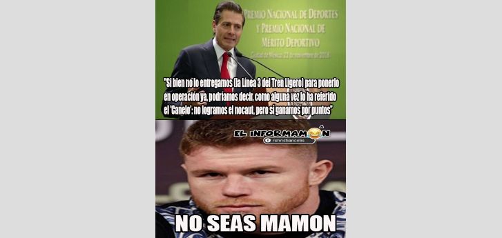 Peña y el Canelo