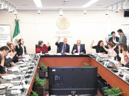 La minuta prevé que la Secretaría de Gobernación proveerá el Servicio de Radiodifusión Pública Digital. FACEBOOK/SenadoMexico