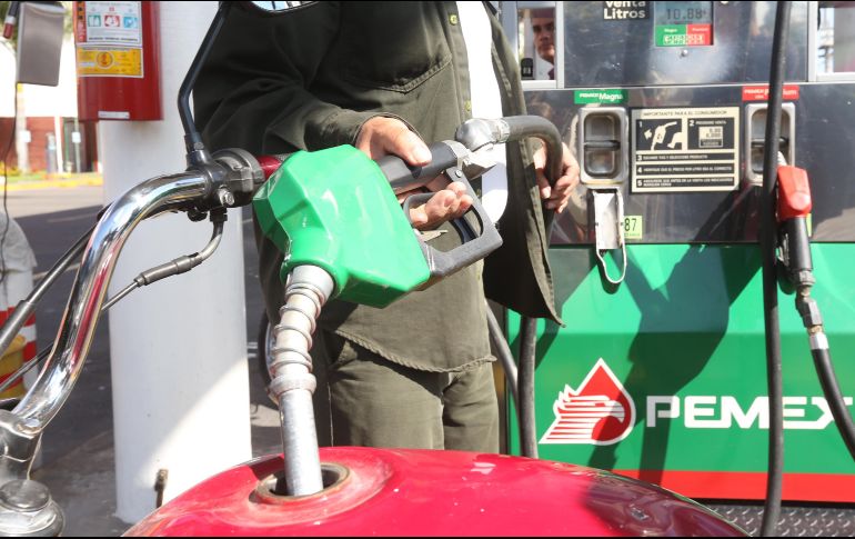 Se elimina el estímulo fiscal al IEPS para la gasolina menor a 92 octanos y para la gasolina mayor o igual a 92 octanos y combustibles no fósiles, para la semana del 24 al 30 de noviembre. EL INFORMADOR / ARCHIVO