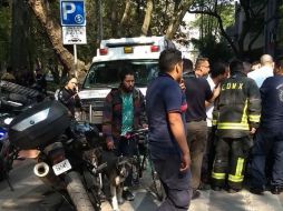 Un sospechoso fue detenido por policías auxiliares. TWITTER/@10Denizzia