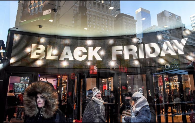 La de este viernes será la jornada más intensa del periodo de ventas con motivo de las fiestas decembrinas. AFP/S. Keith