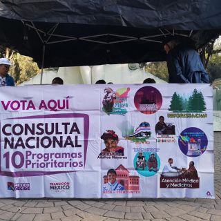 Voluntarios de consulta esperan mayor participación ciudadana