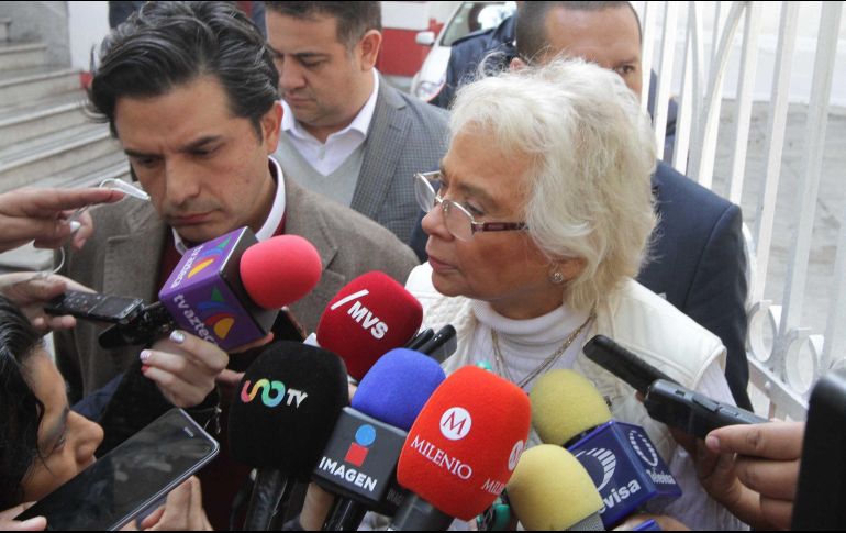 Sánchez Cordero puntualizó que el gobierno en transición sólo mantiene coordinación con el actual gobierno que aún encabeza Enrique Peña Nieto respecto al tema de los migrantes. NTX/G. Durán