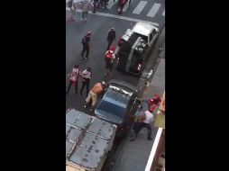 Una serie de incidentes violentos provocaron la postergación del partido. TWITTER/@maximobontempo