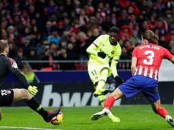 Con su tanto al minuto 90, Dembélé pasó de villano a héroe. AP/M. Fernandez