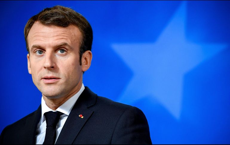 Emmanuel Macron, llamó a la reflexión sobre el significado del Brexit para Europa. EFE / S. Steinbach