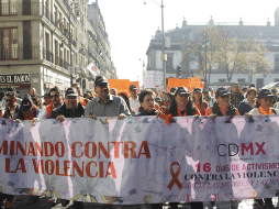 El Gobierno de la Ciudad de México inició las actividades que se realizarán durante los 16 Días de Activismo en Contra de la Violencia Hacia mujeres y niñas. TWITTER / @amievajoserra