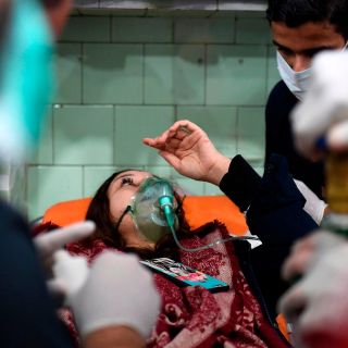 Más de 100 intoxicados por ataque con gas en Siria