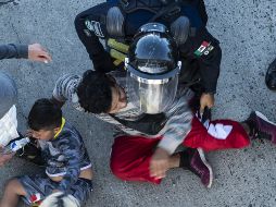 Ya inició el proceso de deportación, la mayoría de los detenidos son hondureños; podrían pasar algunos meses en la cárcel y luego serán retornados a su país. AFP / P. Pardo