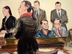 El juicio en Nueva York por narcotráfico contra Guzmán Loera continúa hoy, en su sexto día. AP/ARCHIVO