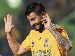 El francés André-Pierre Gignac ha sido el cañonero más destacado del torneo y será pilar del desempeño de Tigres en la Liguilla. MEXSPORT