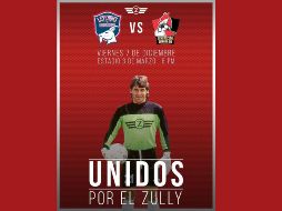 El cotejo se llevará a cabo el próximo 7 de diciembre en el Estadio Tres de marzo, y en él participarán jugadores de las Leyendas del Guadalajara y de la Generación Dorada del Atlas. TWITTER / @LeyendasDelGdl