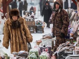 Fotogalería: Un mercado a -35 grados en Siberia