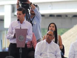 Peña Nieto destacó los 200 mil millones de dólares de inversión comprometidos en materia energética. NTX/A. Covarrubias