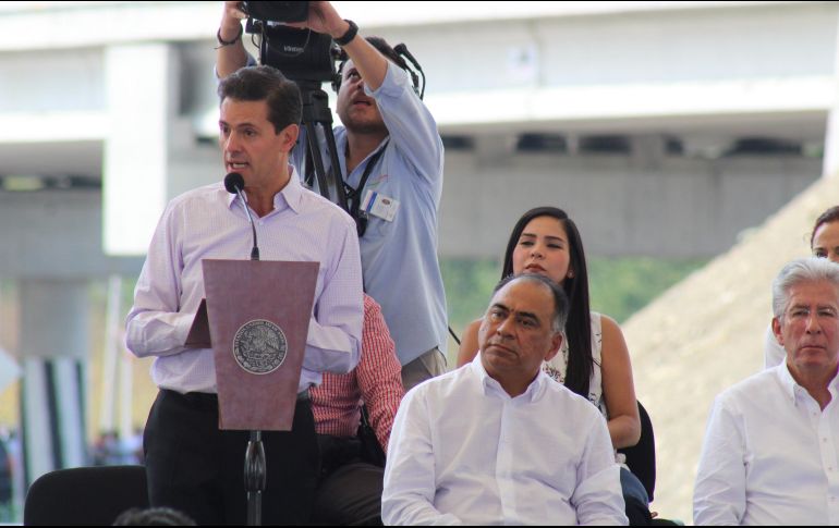 Peña Nieto destacó los 200 mil millones de dólares de inversión comprometidos en materia energética. NTX/A. Covarrubias