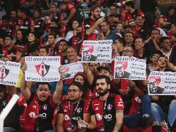 Tras el mal paso de su equipo, aficionados del Atlas protestaron en el juego de la Jornada 5 del Apertura 2018 ante Morelia. EL INFORMADOR / F. Atilano