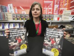 Joanna Gruda explora el pasado de su padre a través de la palabra. EL INFORMADOR / F. Atilano